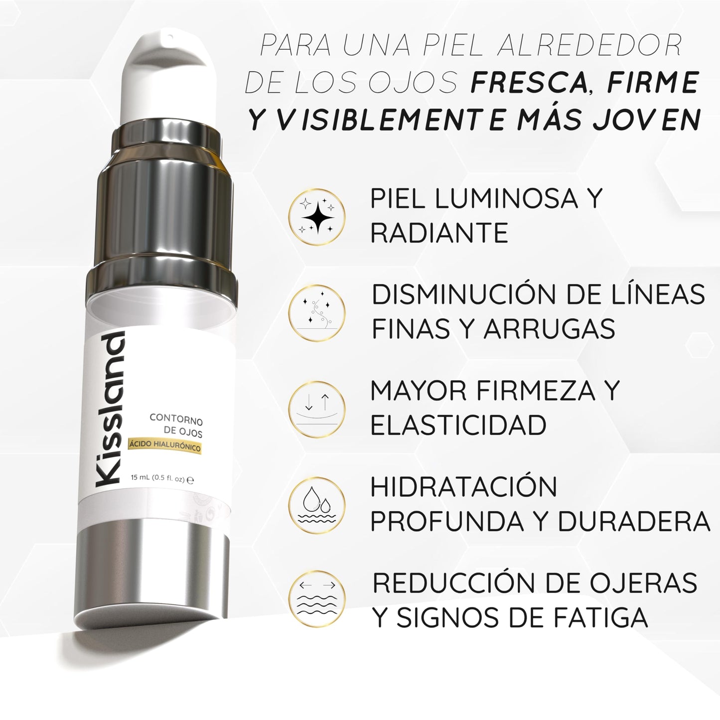 Pack Regalo Serum Contorno de Ojos 60 ml + Serum Facial Antioxidante Vitamina C 30 ml + Balsamo Labial y Crema de Manos de Regalo