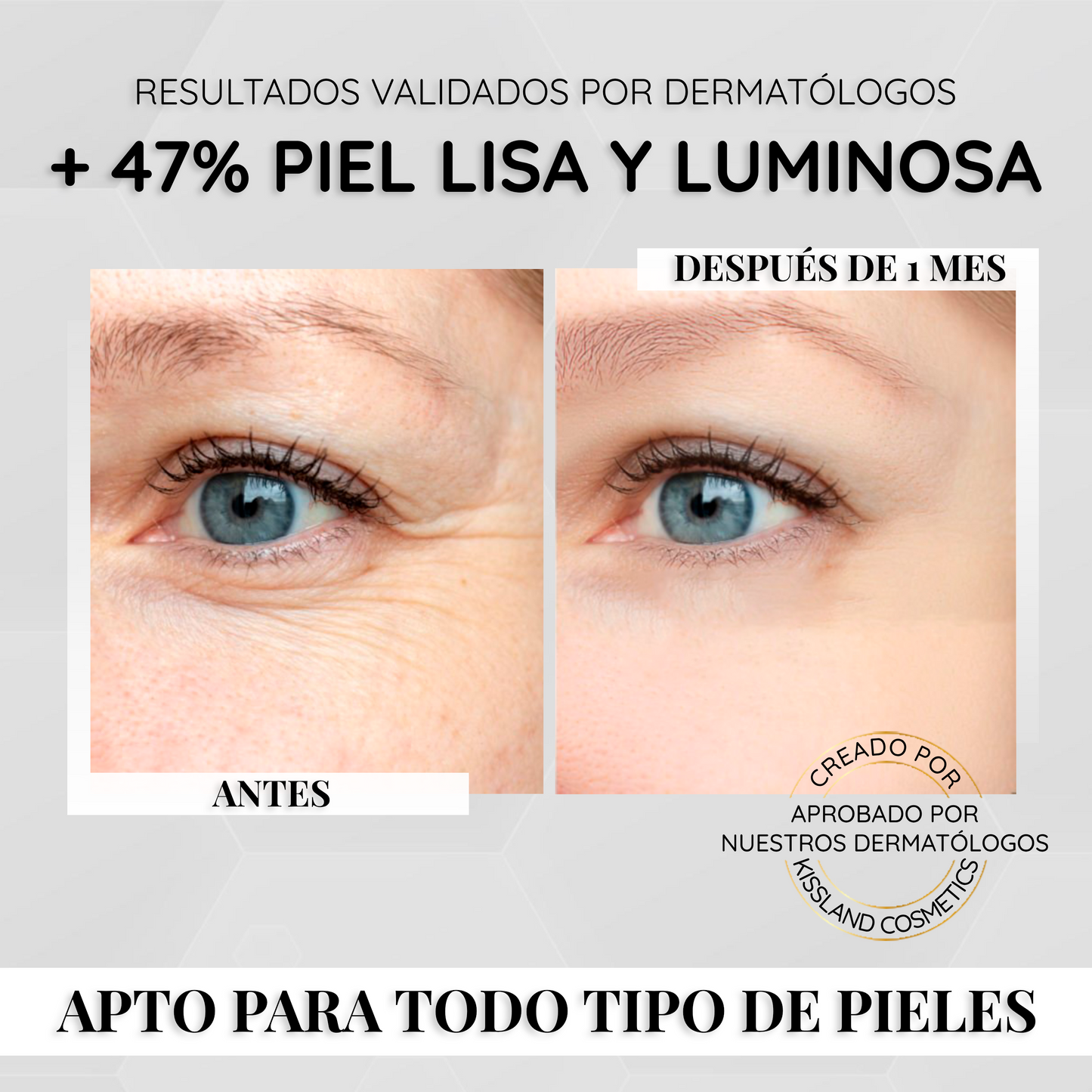 Sérum Facial Antioxidante con Vitamina C, Vitamina E 30 ml