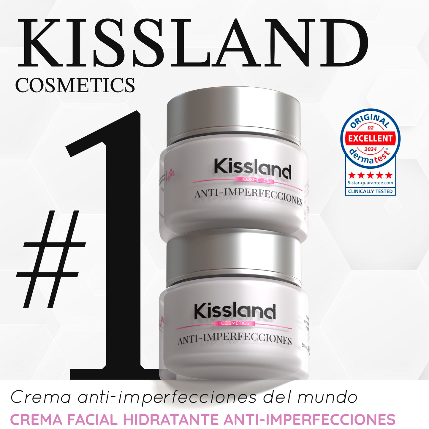 Crema Anti-Imperfecciones y Antiarrugas con Retinol, Cafeína y Elastina 50 ml