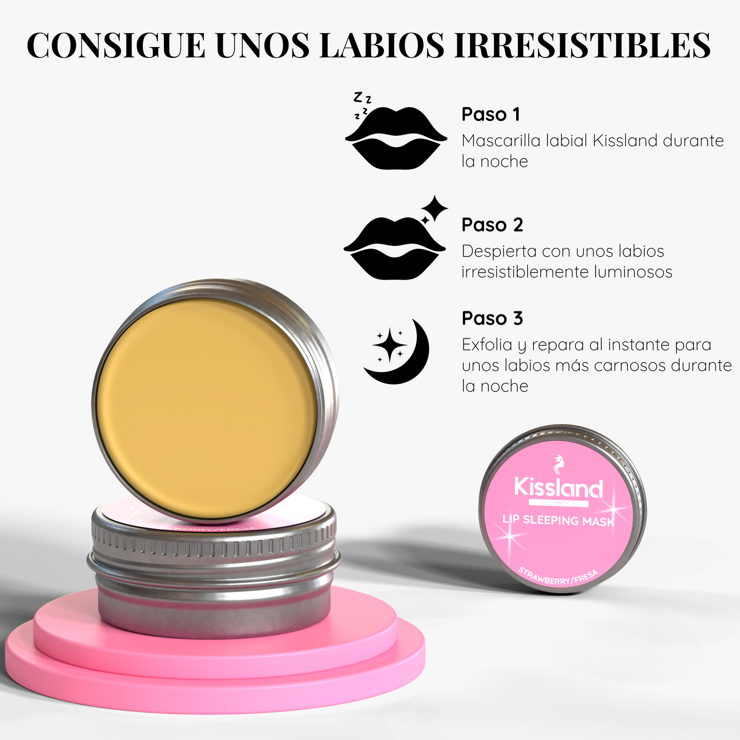 Lip Sleeping Mask Reparador Labial Sabor Fresa 15g