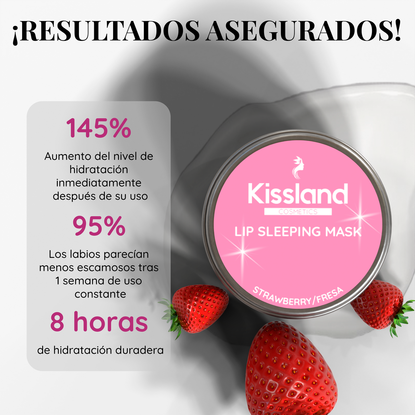 Lip Sleeping Mask Reparador Labial Sabor Fresa 15g