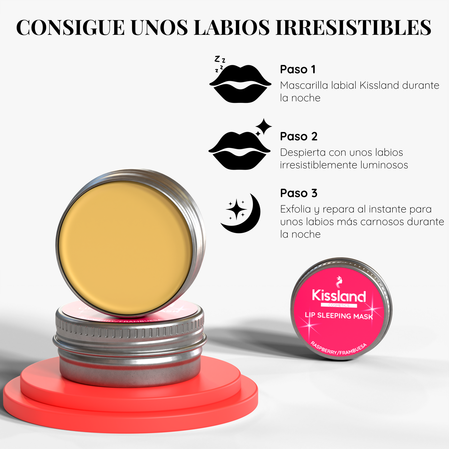 Lip Sleeping Mask Reparador Labial Sabor Frambuesa 15g