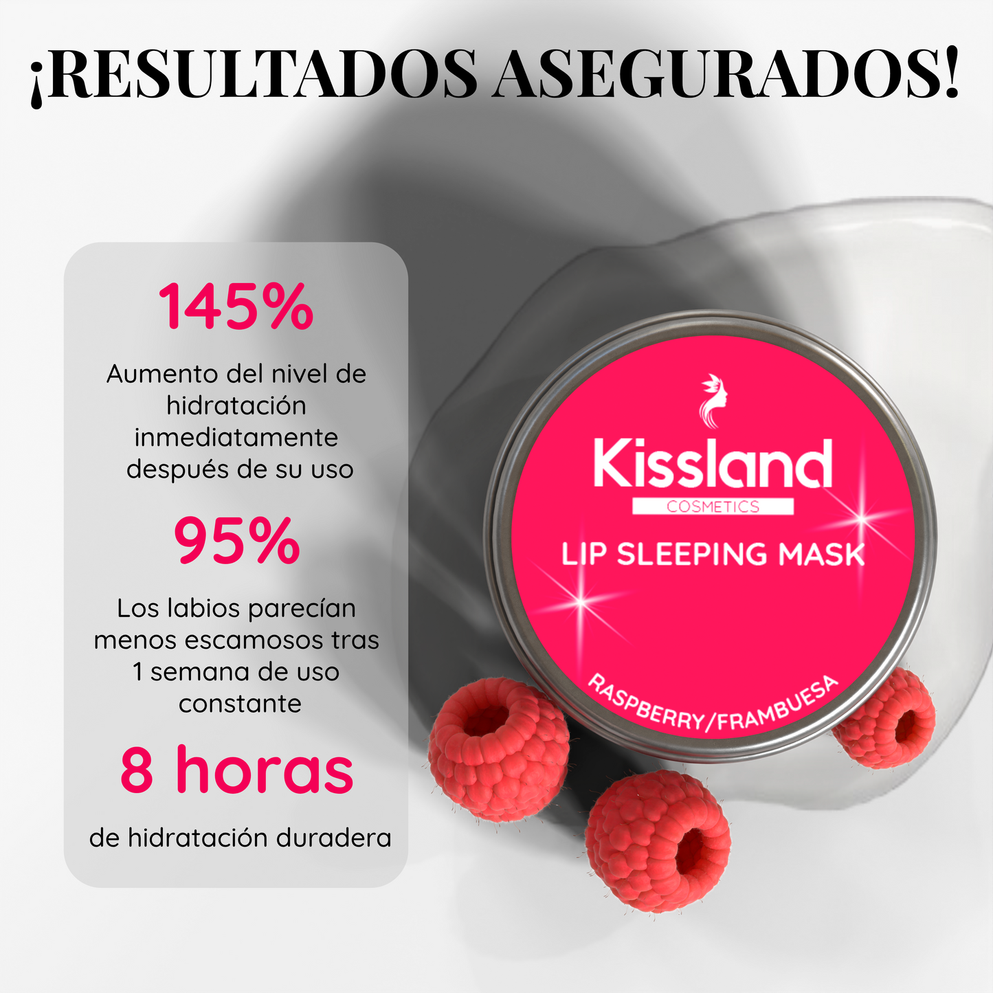 Lip Sleeping Mask Reparador Labial Sabor Frambuesa 15g