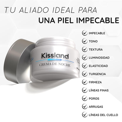 Crema de Noche con Ácido Hialurónico Puro + Pantenol (Provitamina B5) 50 ml