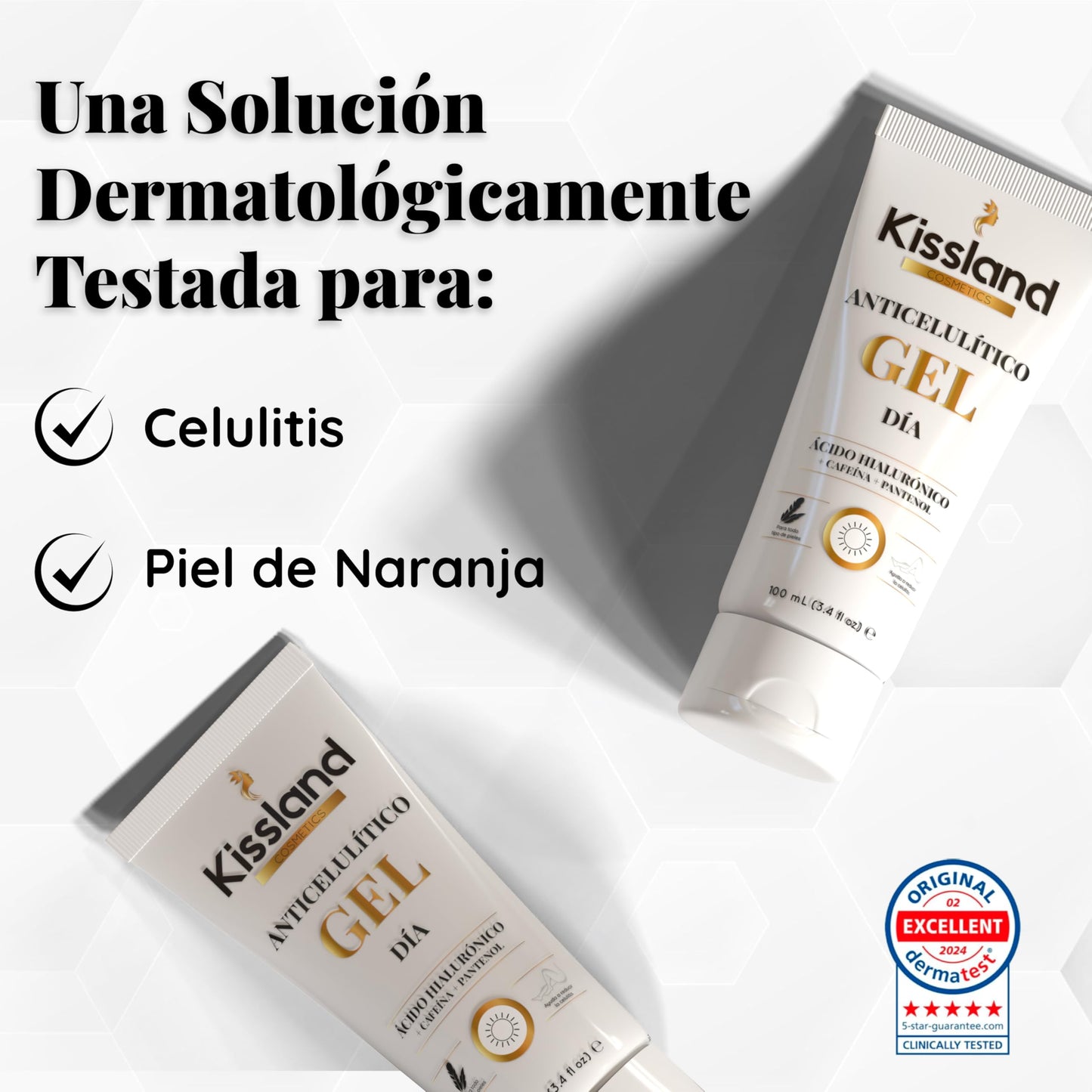 Crema Anticelulitica de Día para Reducir Celulitis de Piernas y Gluteos 100 ml