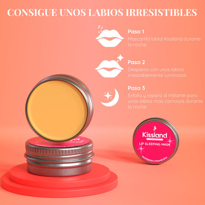 Lip Sleeping Mask Reparador Labial Sabor Frambuesa 15g