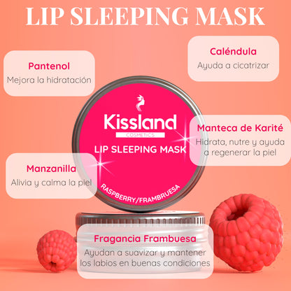 Lip Sleeping Mask Reparador Labial Sabor Frambuesa 15g