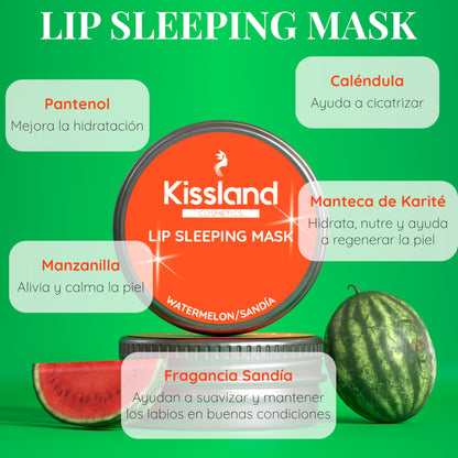 Lip Sleeping Mask Reparador Labial Sabor Sandía 15g
