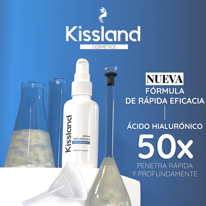 Serum Facial Antiarrugas con Ácido Hialurónico Puro, Aloe Vera y Astrágalo 60 ml