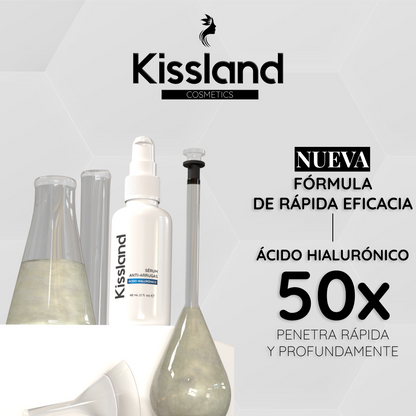 Serum Facial Antiarrugas con Ácido Hialurónico Puro, Aloe Vera y Astrágalo 60 ml