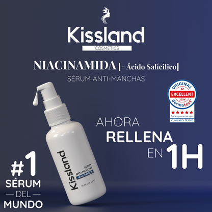 Serum Antimanchas Facial con Niacinamida Pura (Vitamina B3) y Ácido Salicílico 60 ml