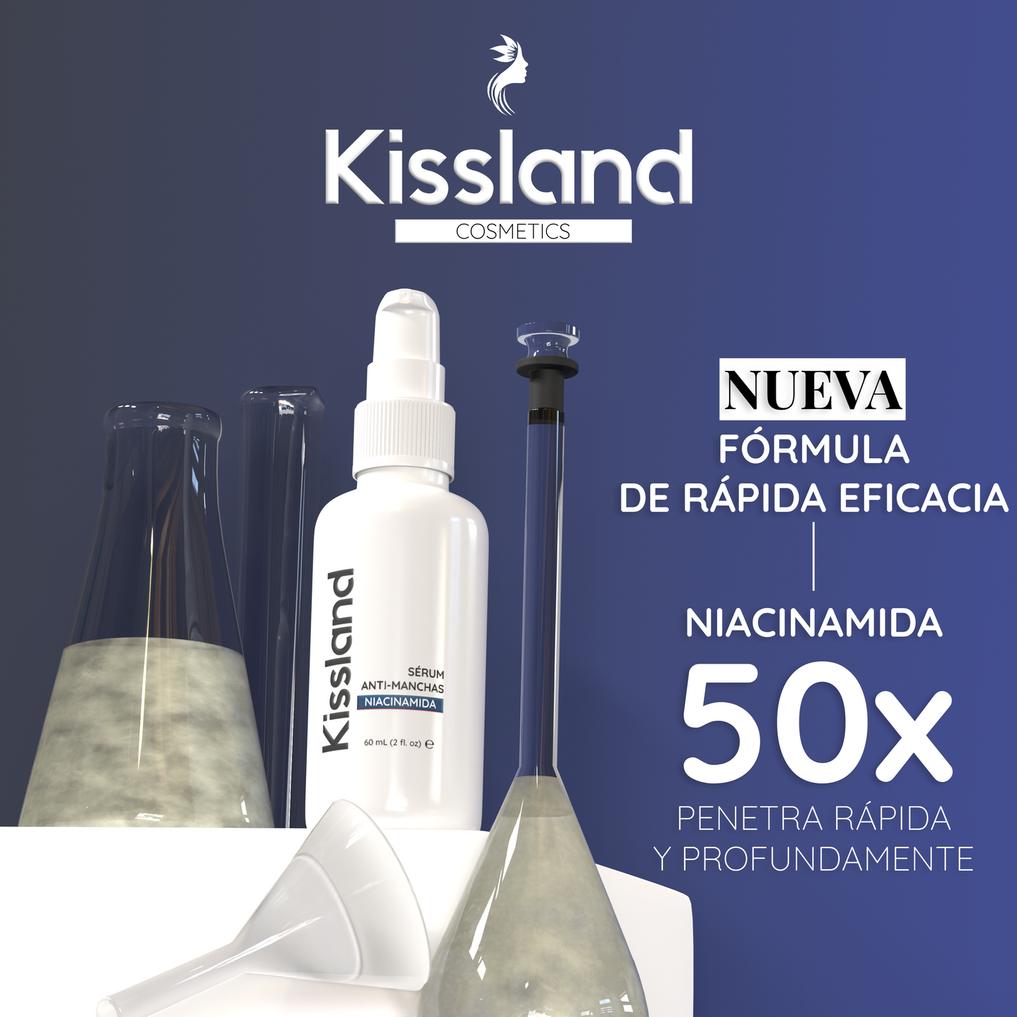 Serum Antimanchas Facial con Niacinamida Pura (Vitamina B3) y Ácido Salicílico 60 ml