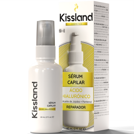Serum Capilar con Ácido Hialurónico, Aceite de Jojoba y Pantenol (Provitamina B5) 60 ml