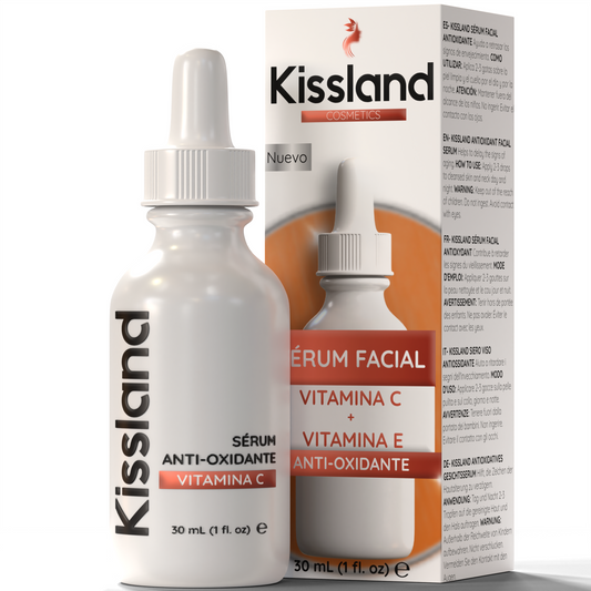 Sérum Facial Antioxidante con Vitamina C, Vitamina E 30 ml