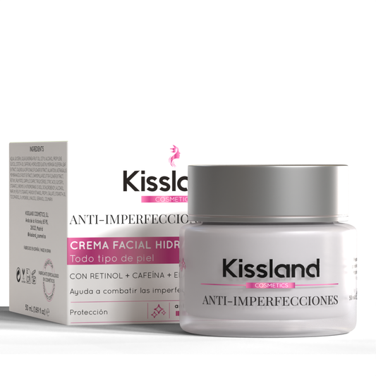 Crema Anti-Imperfecciones y Antiarrugas con Retinol, Cafeína y Elastina 50 ml