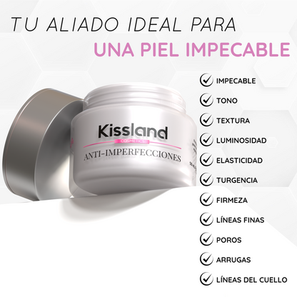 Crema Anti-Imperfecciones y Antiarrugas con Retinol, Cafeína y Elastina 50 ml