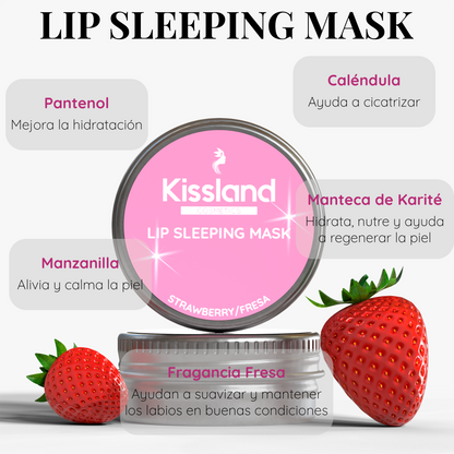 Lip Sleeping Mask Reparador Labial Sabor Fresa 15g